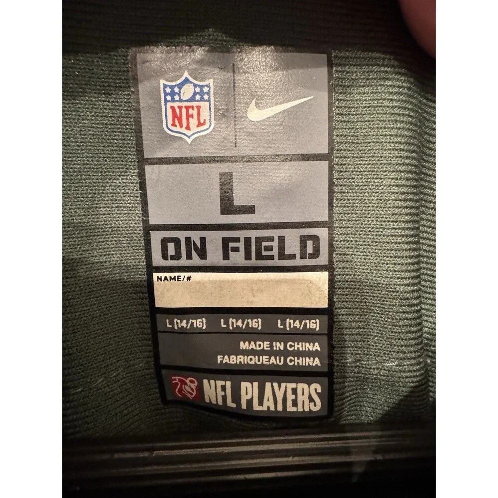 Nike Mark Sanchez #6 New York Jets NFL Football Jersey Green/White Size youth L